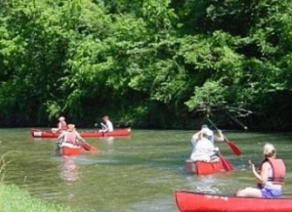 Descente en famille canoe en Indre et Loire